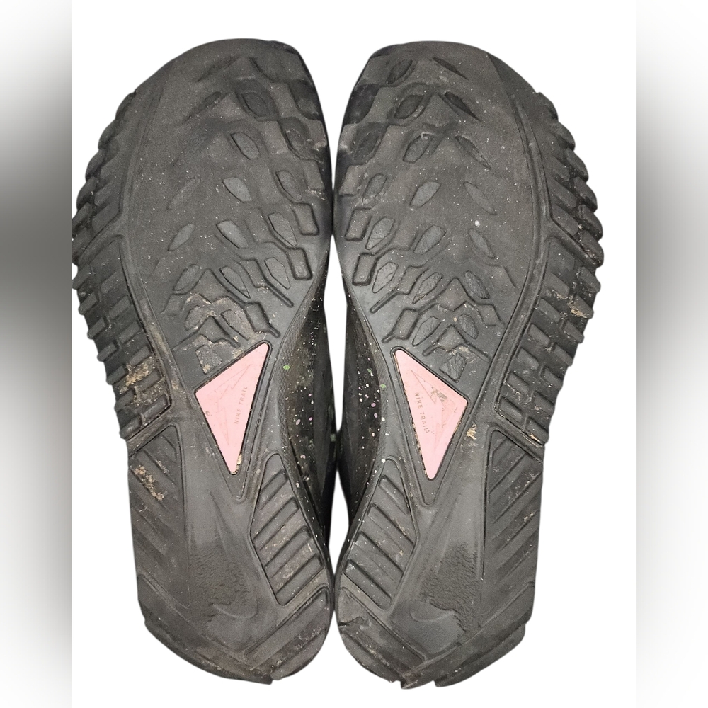 Nike React Pegasus Trail 4 GORE-TEX 'Black Pink Chlorophyll', Womens 10 - Picture 9 of 10